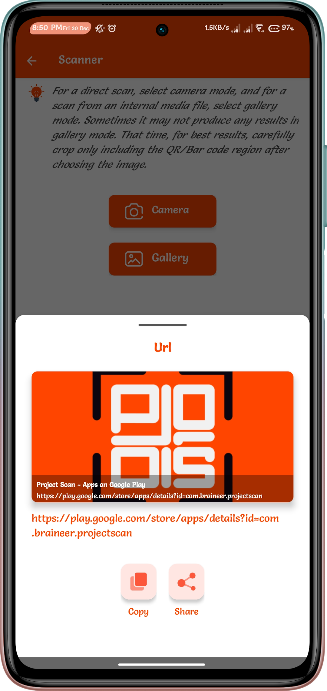 Project Scan screenshot 2